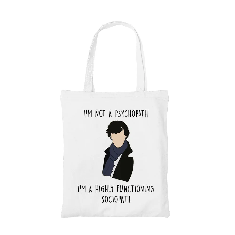 Sherlock Tote Bag - Sociopath