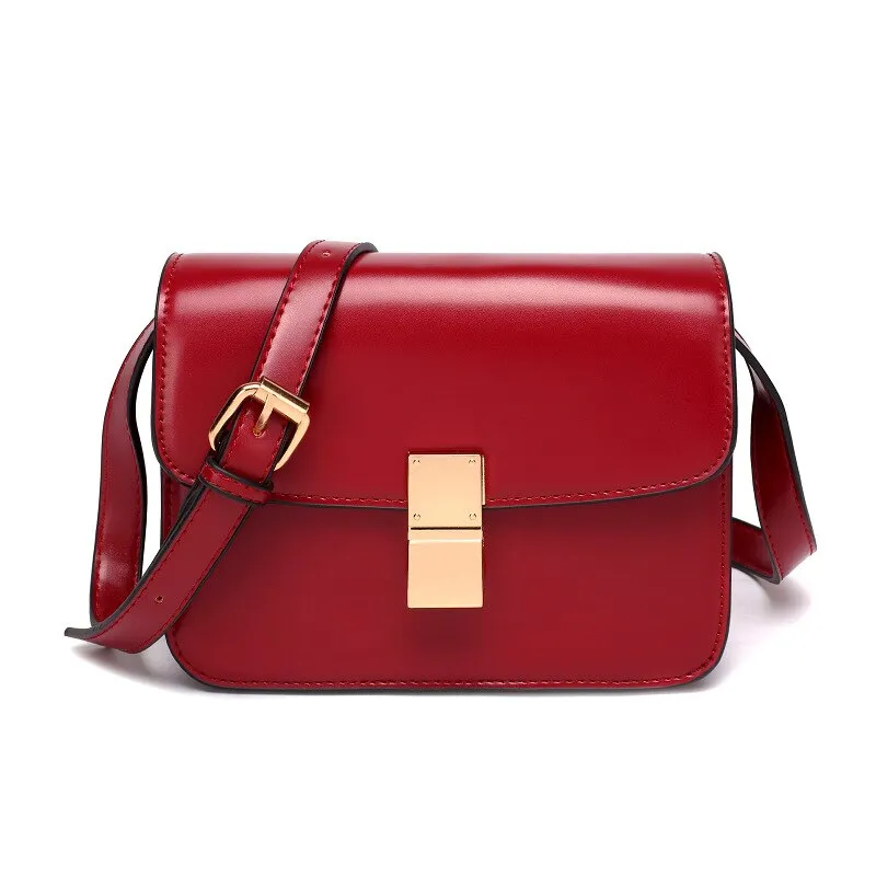 Small bag women crossbody bag Female Solid Flap Shoulder Bag Quality PU leather little bag ladies handbag Brown black wallet