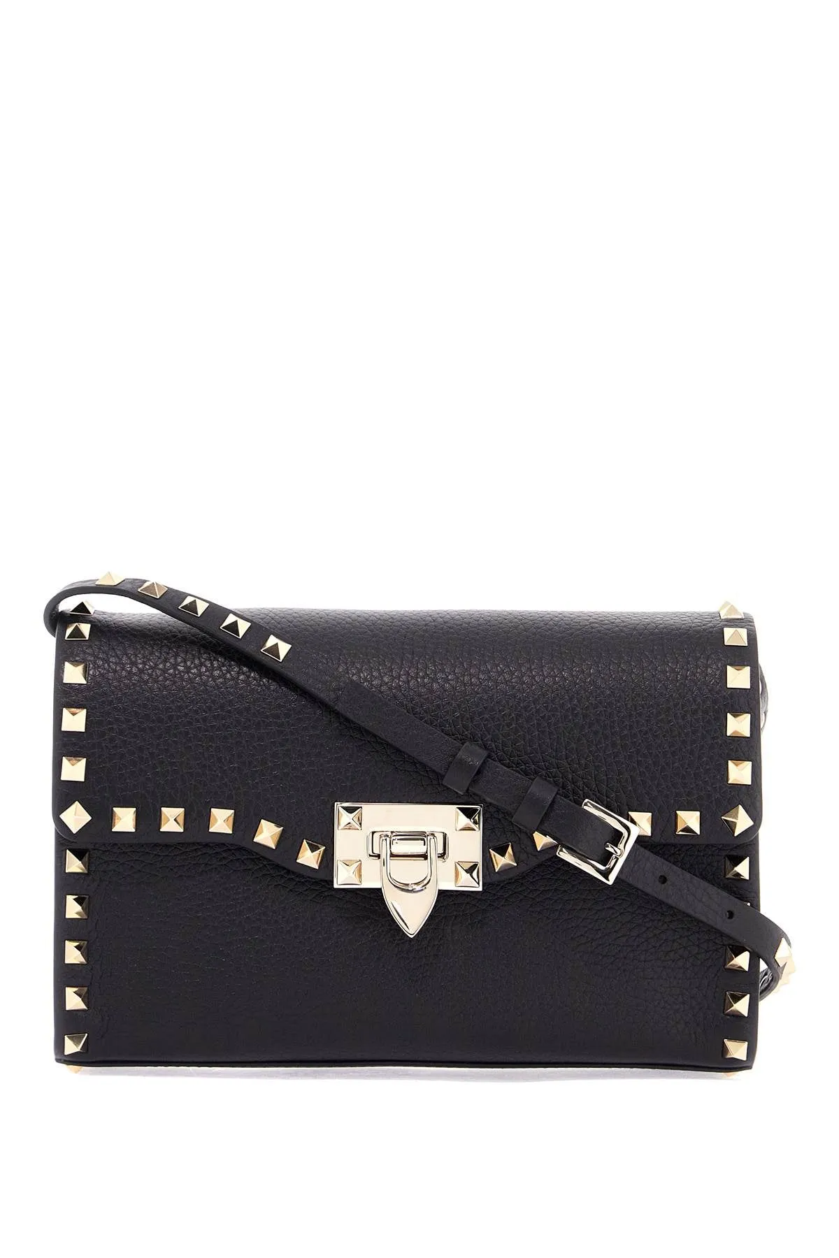 Studded Leather Shoulder Bag