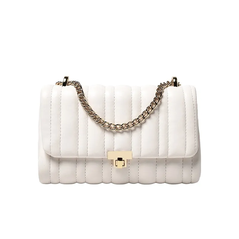 Summer Solid Color Fashion Crossbody Bags for Women 2021 Travel Shoulder Bags Woven Small PU Leather Messenger Bags Sac Epaulev