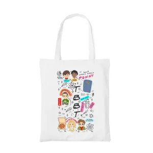 The Big Bang Theory Tote Bag - Big Bang Doodle