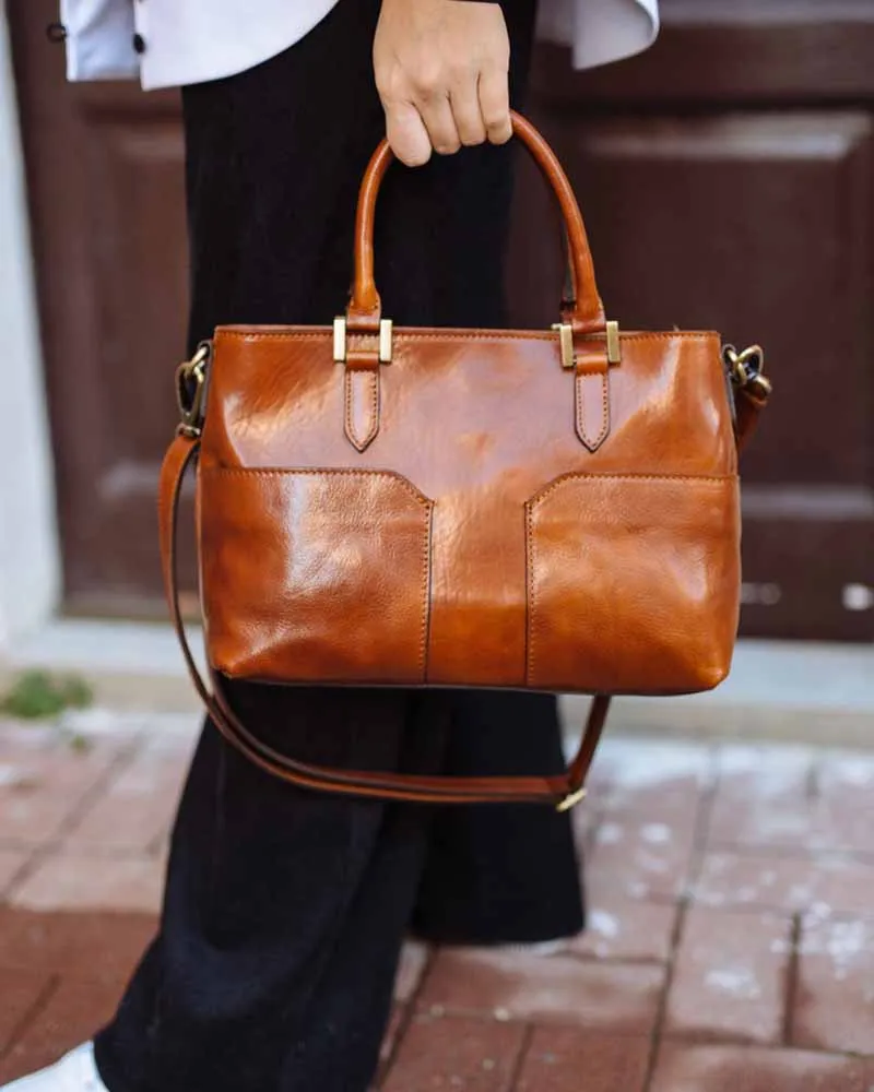The Pricy Elegant Hand Bag Leather Bag