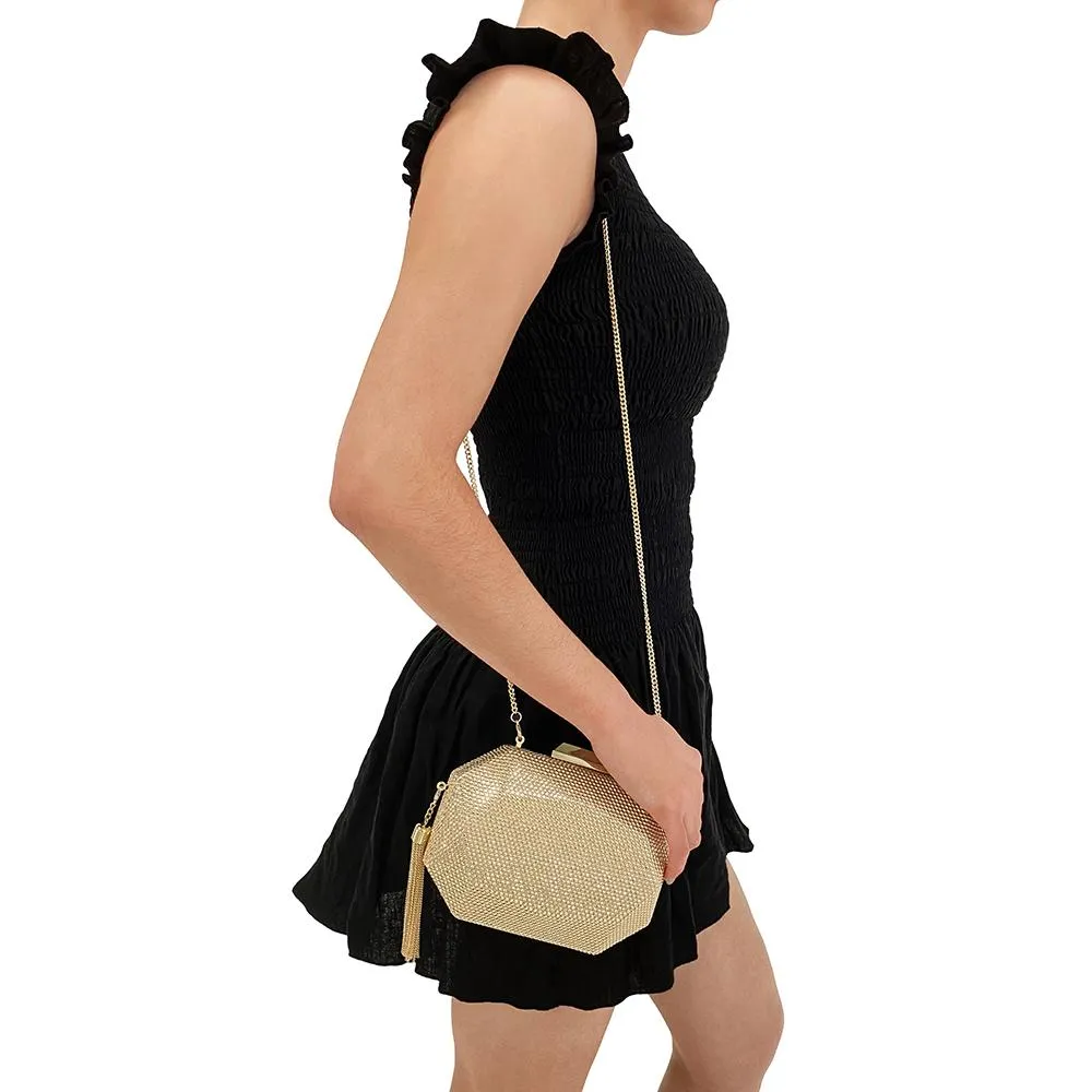TILLY Hotfix Clutch with Tassel
