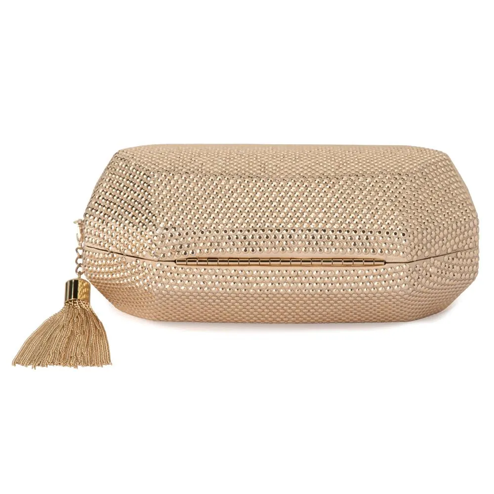 TILLY Hotfix Clutch with Tassel