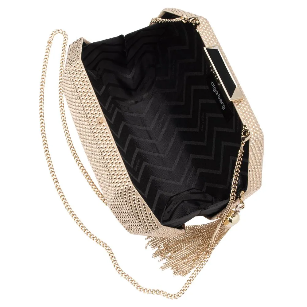 TILLY Hotfix Clutch with Tassel