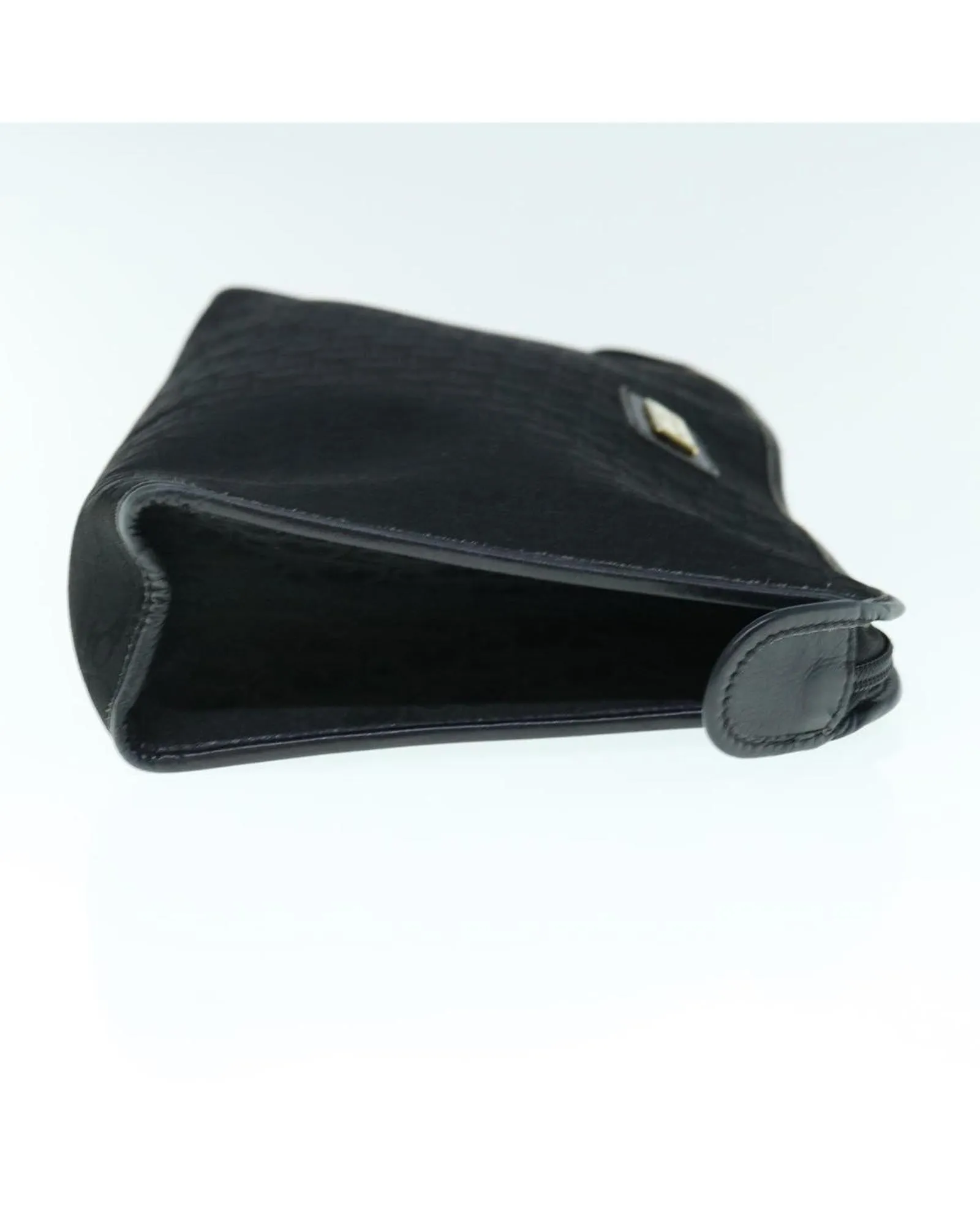 Trotter Canvas Clutch Bag with Metal Fittings
