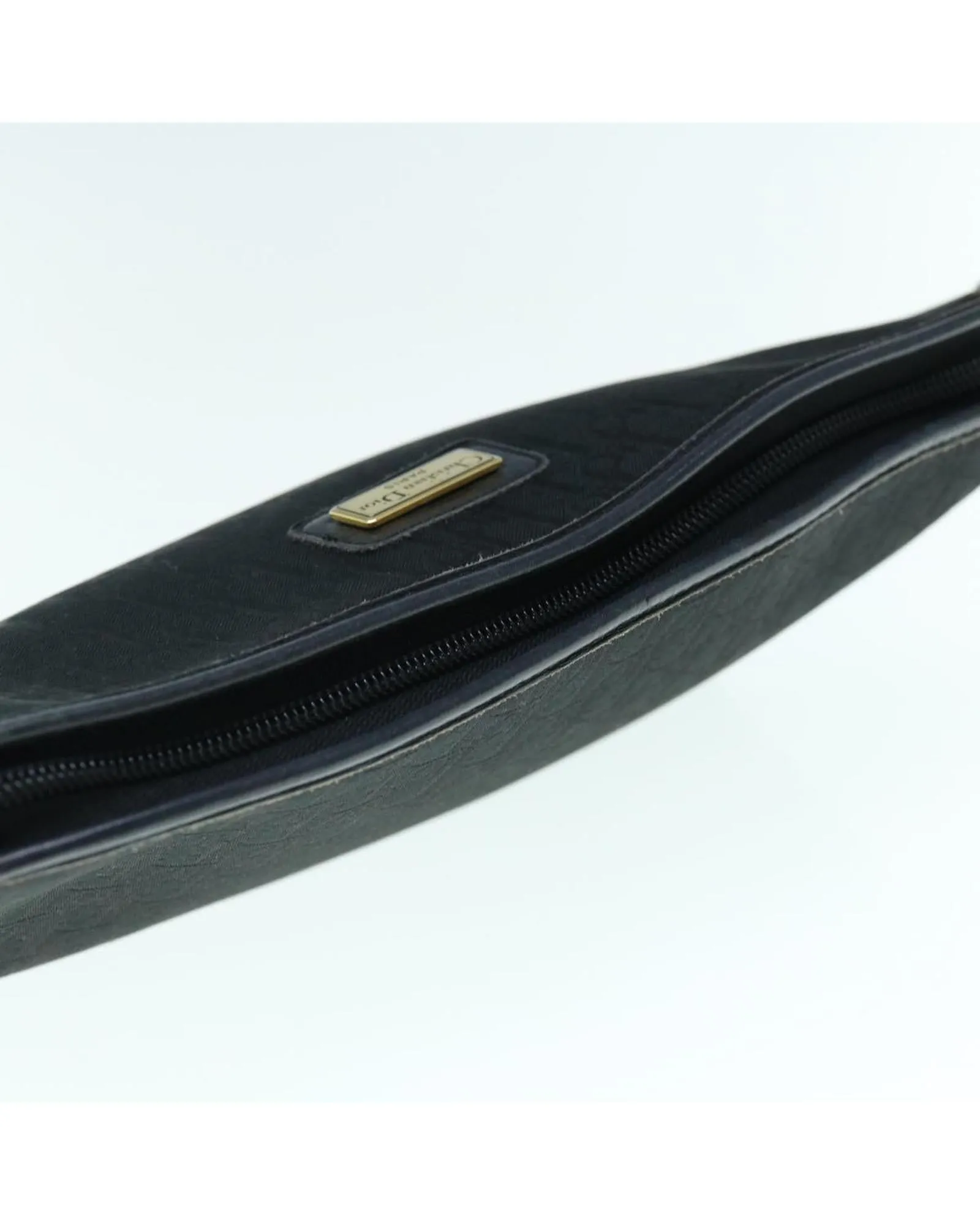 Trotter Canvas Clutch Bag with Metal Fittings