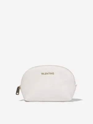Valentino Girls Soft Cosmetic Case in White