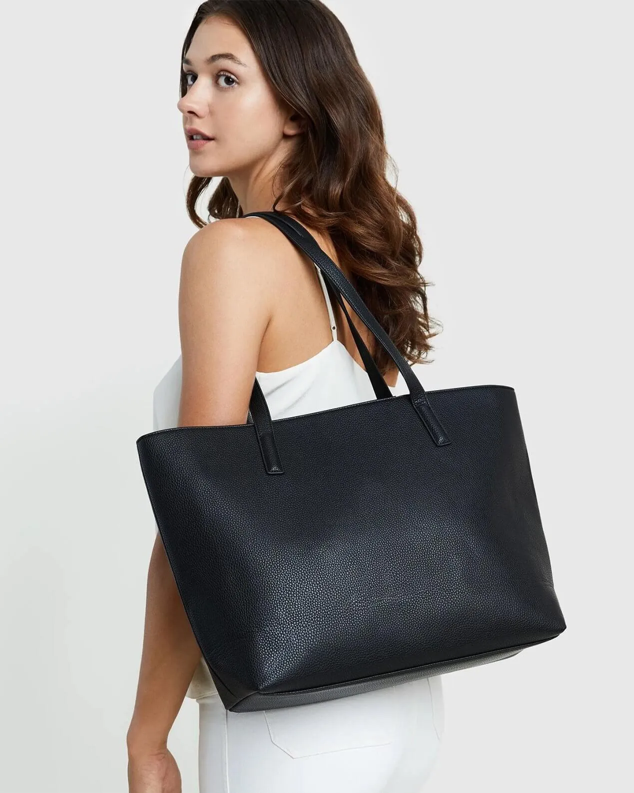 Vegan Leather Tote