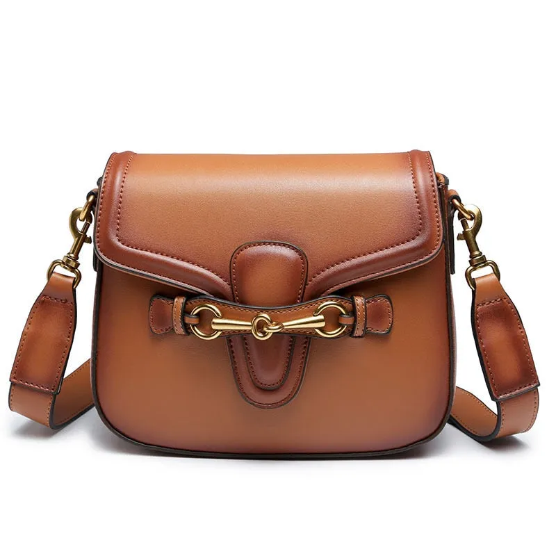Vvsha Fashion Saddle Leather Luxury Handbags Women Bags Designer Crossbody Bags For Woman Shoulder Messenger Summer Bag Female