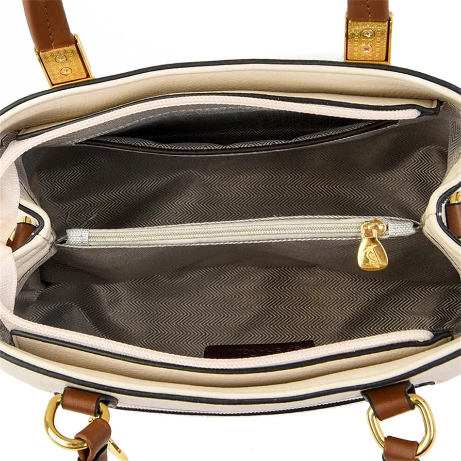 Women Brand Designer High Quality Leather Shoulder Handbag
