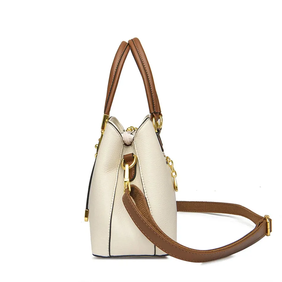 Women Brand Designer High Quality Leather Shoulder Handbag