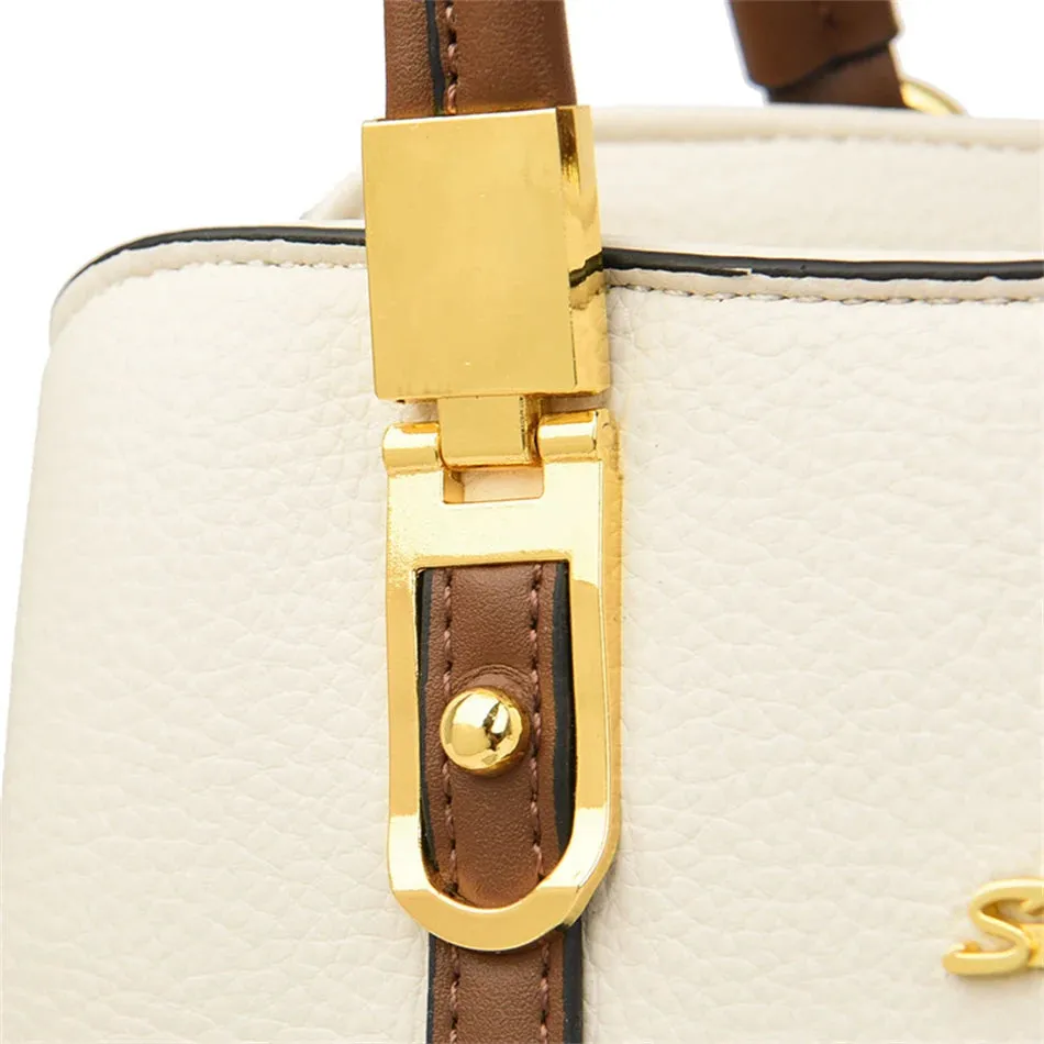 Women Brand Designer High Quality Leather Shoulder Handbag