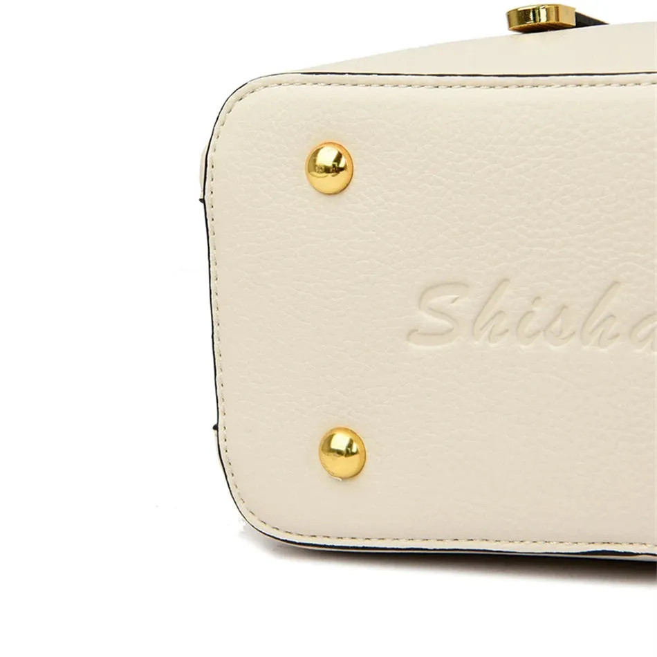 Women Brand Designer High Quality Leather Shoulder Handbag