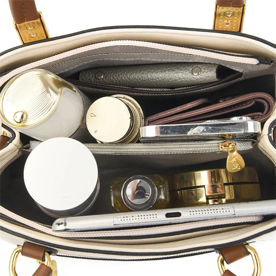 Women Brand Designer High Quality Leather Shoulder Handbag