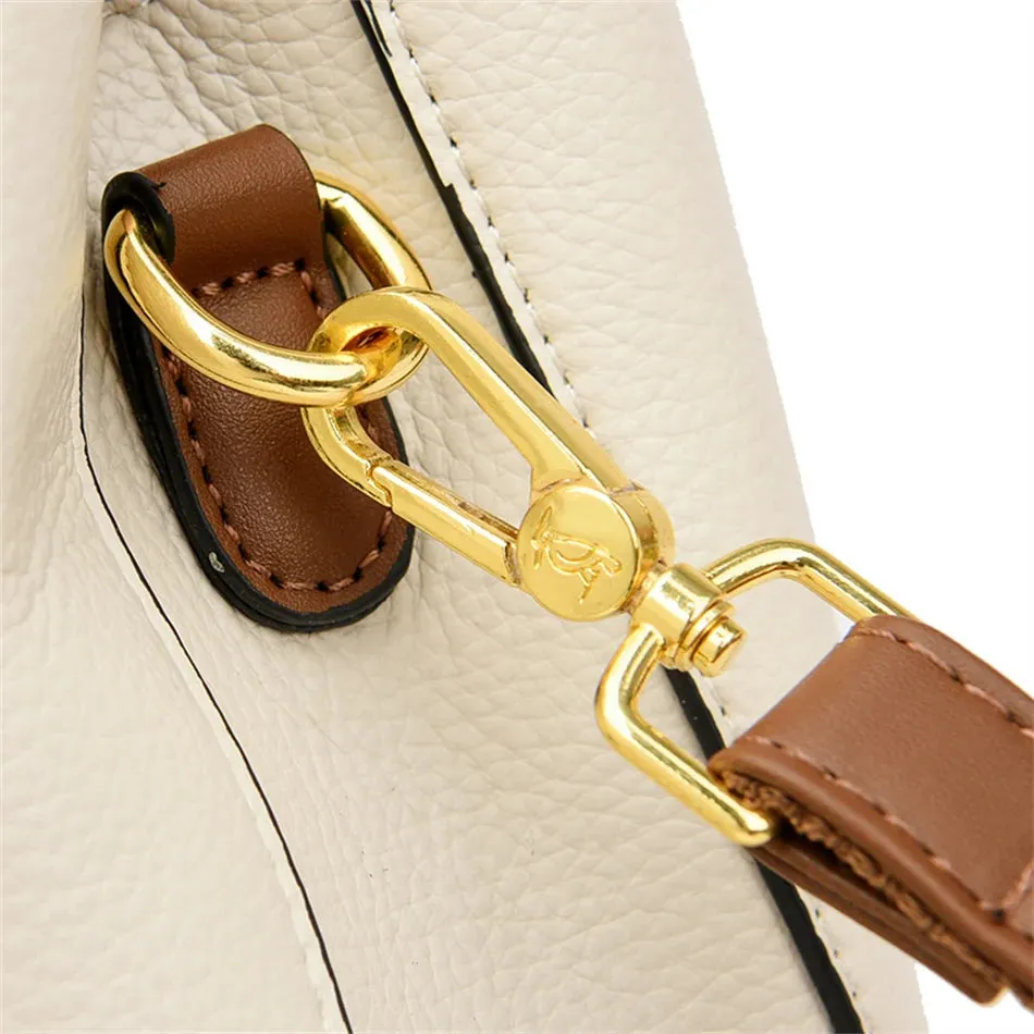 Women Brand Designer High Quality Leather Shoulder Handbag