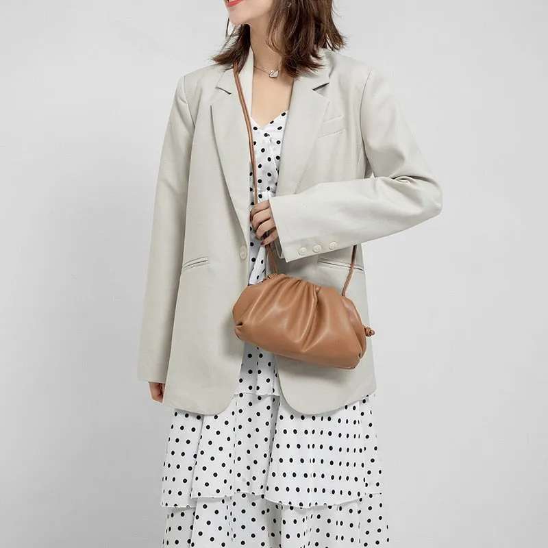 Women Pouch Dumpling Cross body Bag