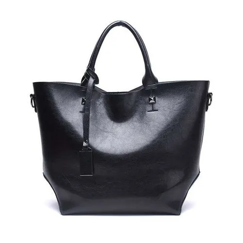 Women PU Leather Handbag Ladies Tote
