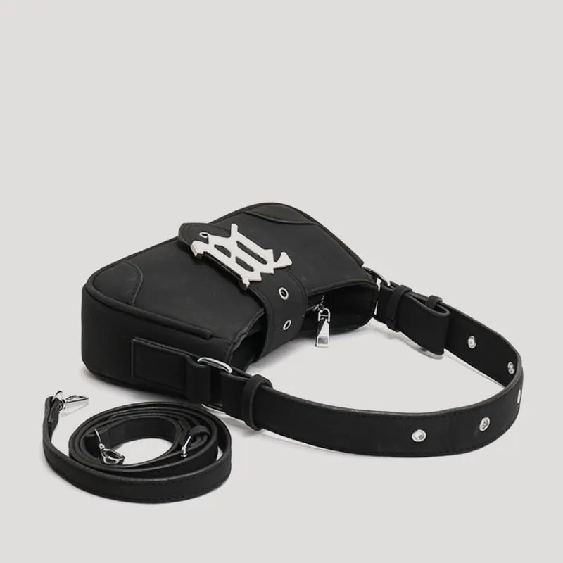 Women's metal detail shoulder Handbag