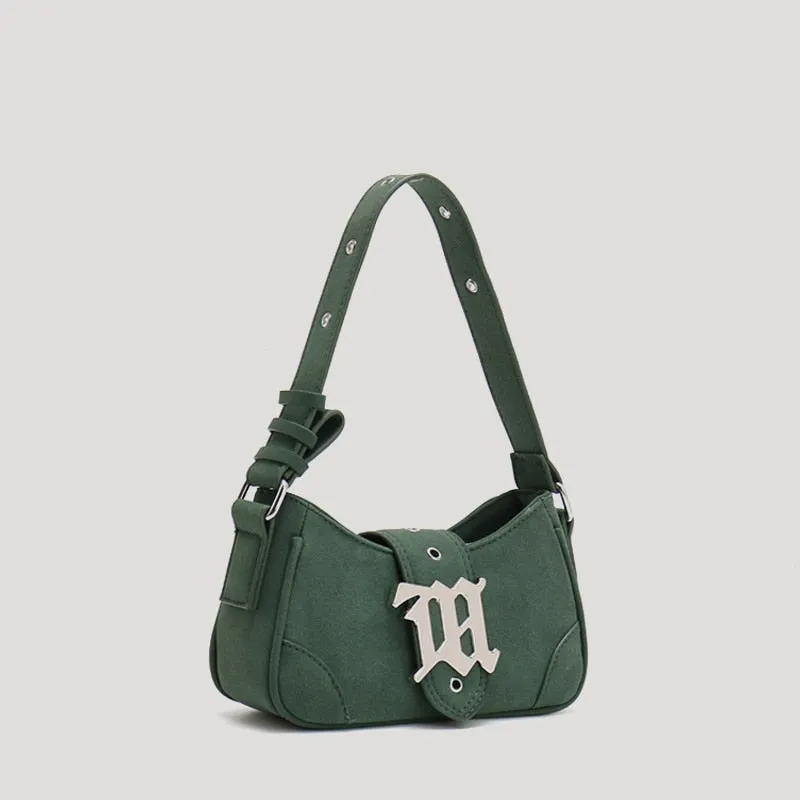 Women's metal detail shoulder Handbag