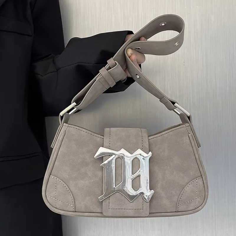 Women's metal detail shoulder Handbag
