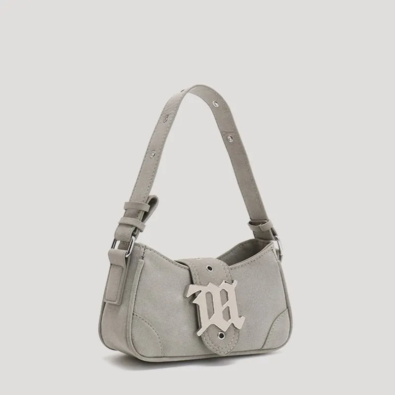 Women's metal detail shoulder Handbag