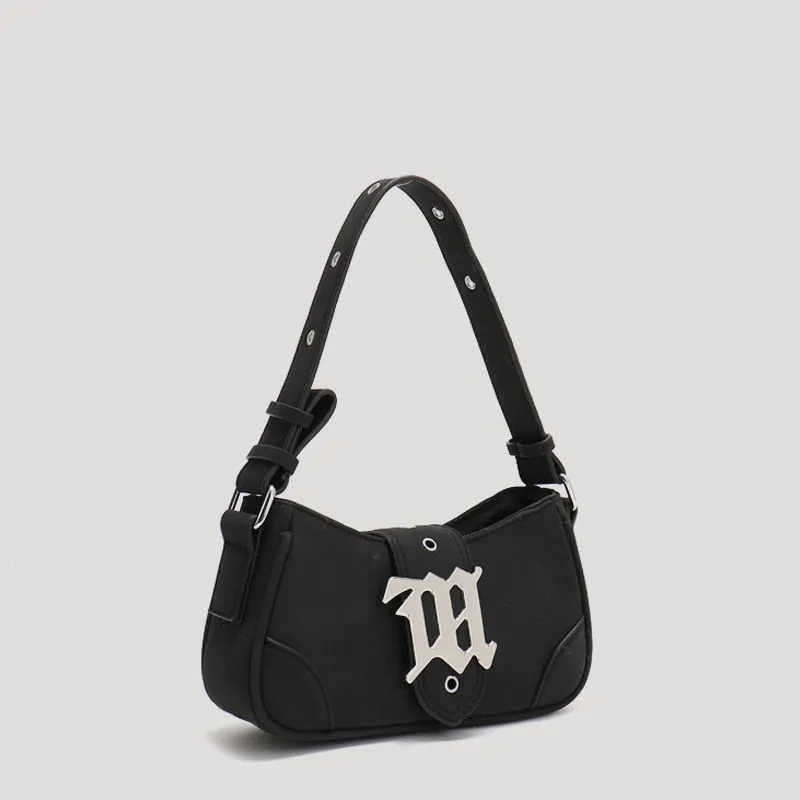 Women's metal detail shoulder Handbag