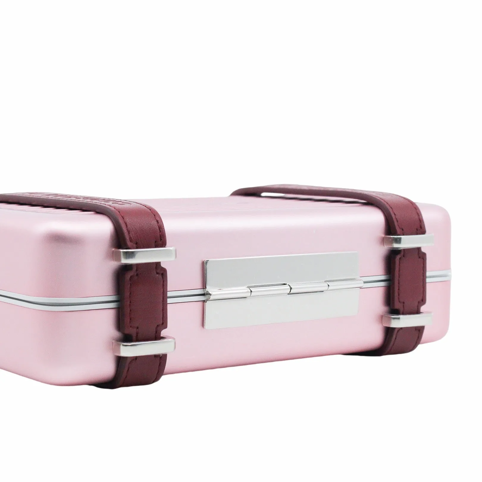 X RIMOWA PERSONAL CLUTCH ALUMINUM PHW