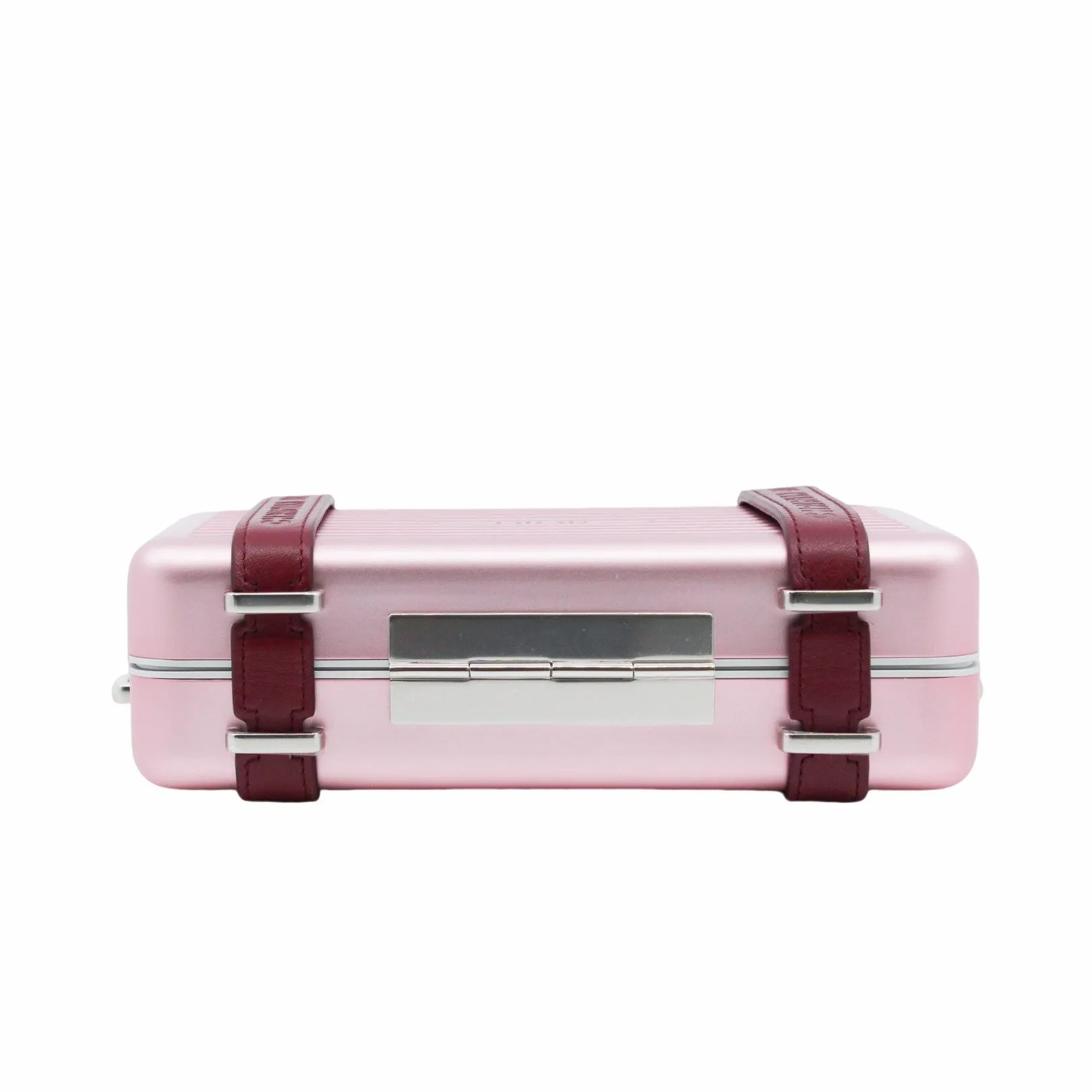 X RIMOWA PERSONAL CLUTCH ALUMINUM PHW