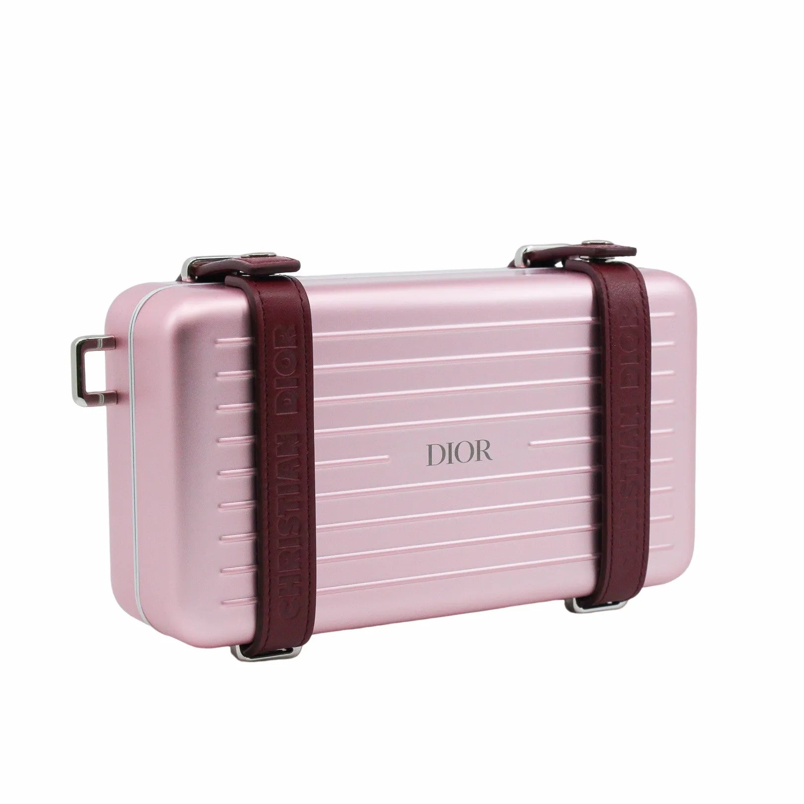 X RIMOWA PERSONAL CLUTCH ALUMINUM PHW