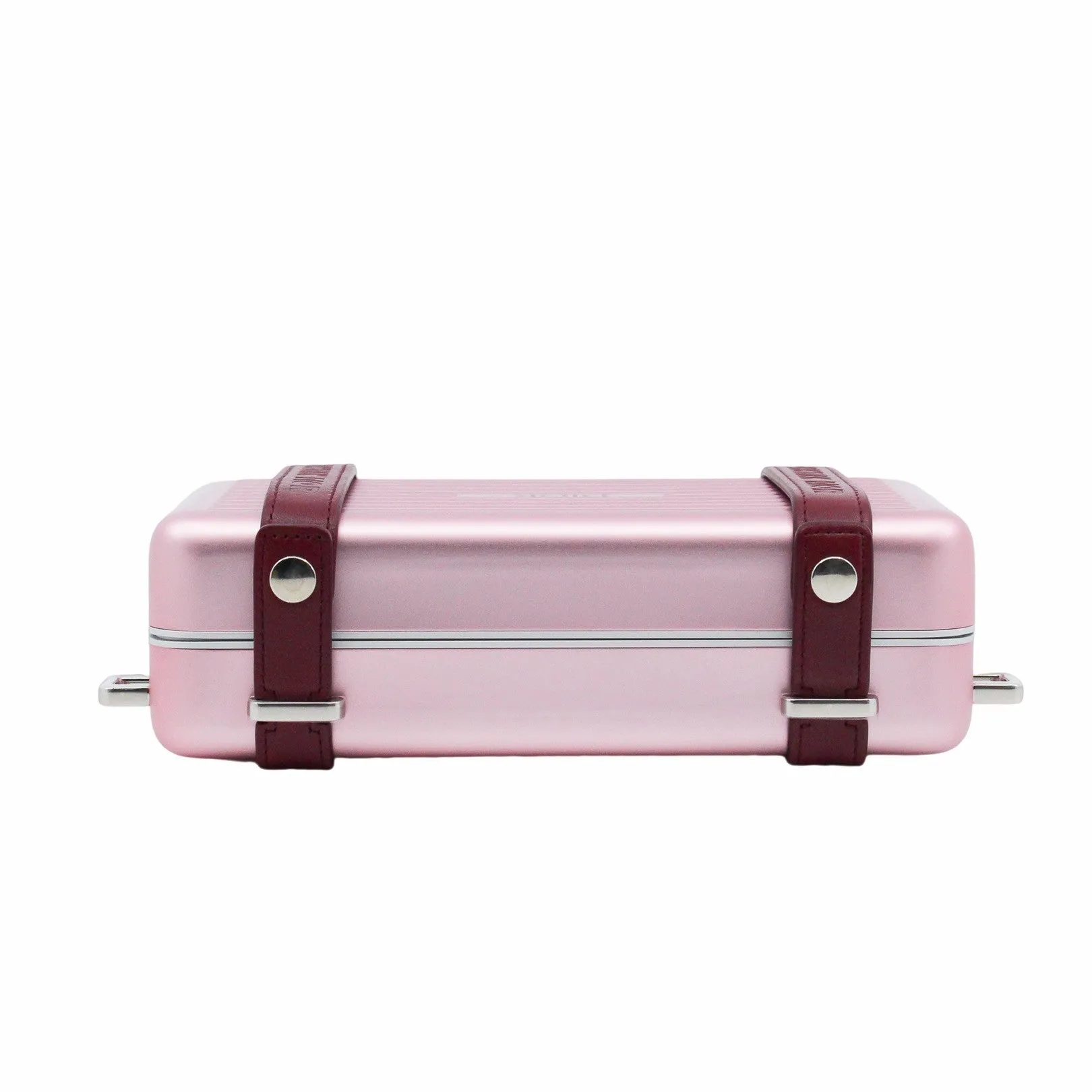 X RIMOWA PERSONAL CLUTCH ALUMINUM PHW